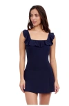 Profile By Gottex Tutti Frutti Ruffle Square Neck Swimdress