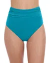 Profile By Gottex Tutti Frutti Shirred High Waist Pant