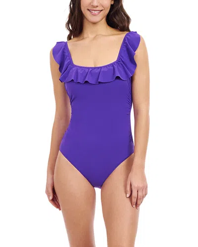 Profile By Gottex Tutti Frutti Square Neck Ruffle Tankini Swimsuit