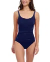 Profile By Gottex Gottex Tutti Frutti Shirred One Piece Swimsuit