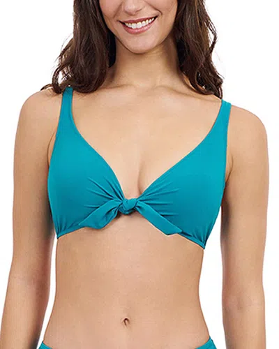 Profile By Gottex Tutti Frutti V Neck Bikini Top In Multi