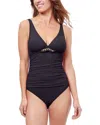 Profile By Gottex Unchain My Heart Halter Swimdress