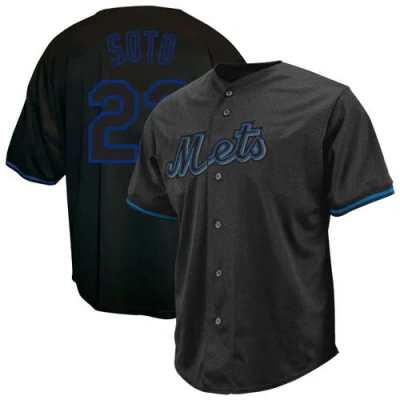 Profile Juan Soto Black New York Mets Big & Tall Pop Fashion Jersey