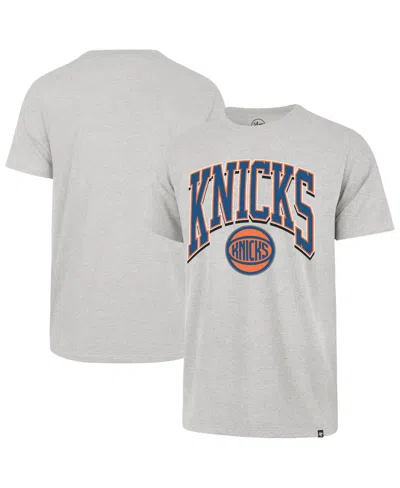 Profile Men's Grey New York Knicks Big & Tall Walk Tall T-shirt In Gray