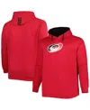 Profile Red Carolina Hurricanes Big & Tall Fleece Pullover Hoodie In Red