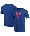 Profile Royal Philadelphia Phillies Big & Tall Weathered Logo T-shirt