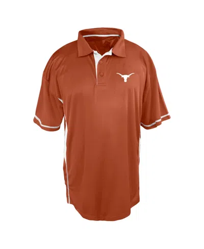 Profile Men's Texas Orange Texas Longhorns Big Tall Color Block Panel Polo Shirt