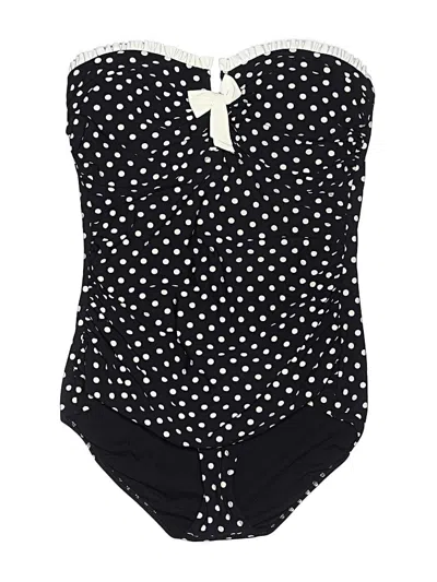 Pre-owned Profile One Piece Swimsuit In Black