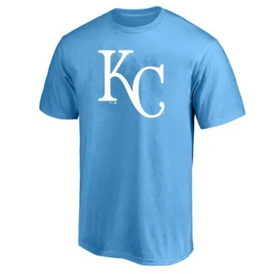 Profile Royal Kansas City Royals Big & Tall Primary Logo T-shirt In Blue