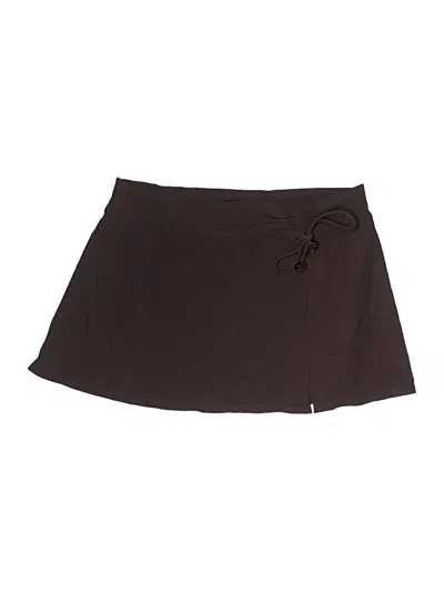 Pre-owned Profile Swimsuit Bottoms In Brown
