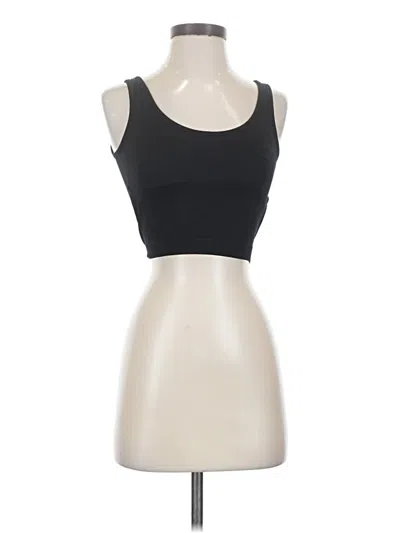 Pre-owned Pro-fit Sleeveless Top Black Sweetheart Neckline Tops