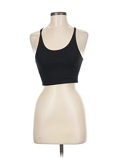 Pre-owned Pro-fit Tank Top Black Halter Neckline Tops