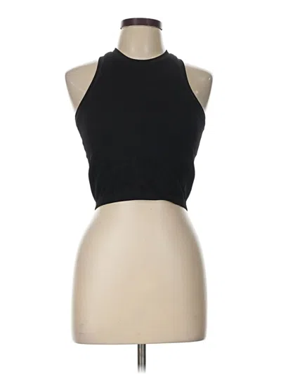 Pre-owned Pro-fit Tank Top Black Halter Neckline Tops