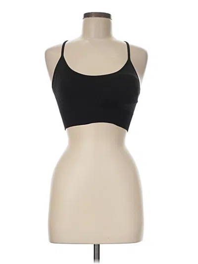 Pre-owned Pro-fit Tank Top Black Halter Neckline Tops