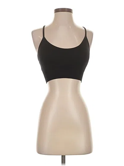 Pre-owned Pro-fit Tank Top Black Strapless Neckline Tops