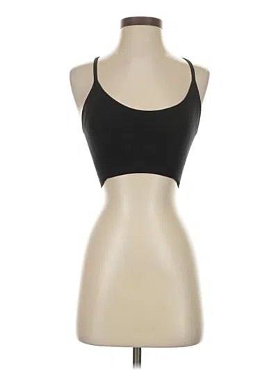Pre-owned Pro-fit Tank Top Black Strapless Neckline Tops