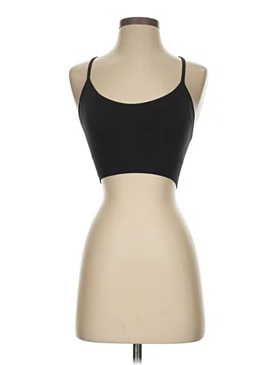 Pre-owned Pro-fit Tank Top Black Strapless Neckline Tops