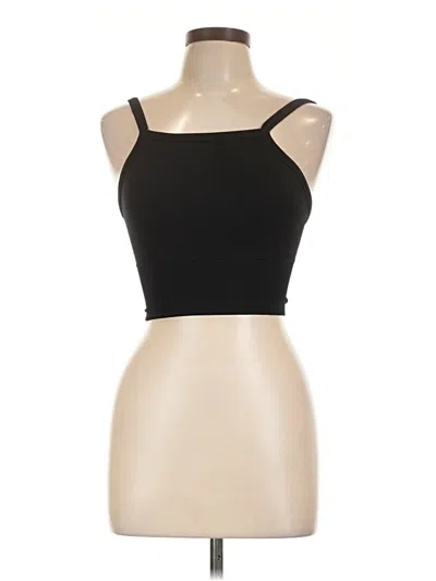 Pre-owned Pro-fit Tank Top Black Strapless Neckline Tops