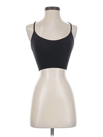 Pre-owned Pro-fit Tank Top Black Strapless Neckline Tops