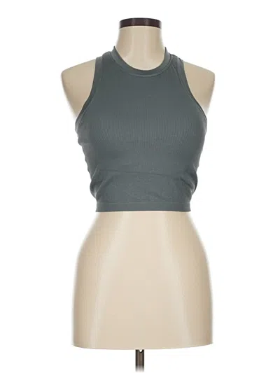 Pre-owned Pro-fit Tank Top Gray Halter Neckline Tops