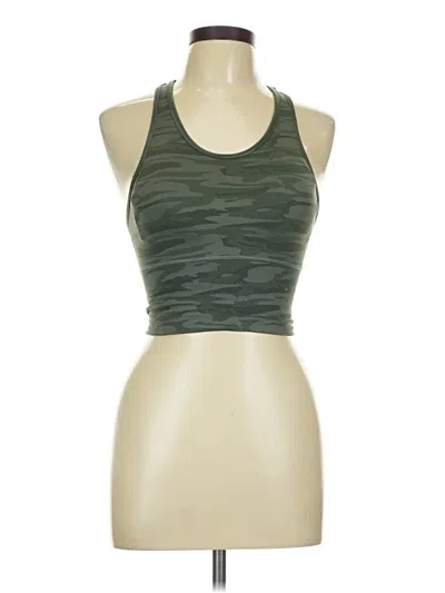 Pre-owned Pro-fit Tank Top Green Halter Neckline Tops