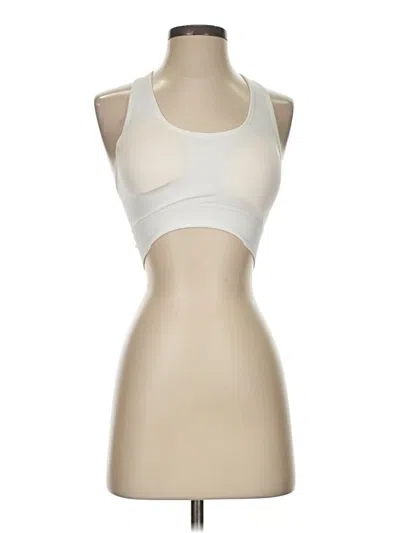 Pre-owned Pro-fit Tank Top Ivory Halter Neckline Tops