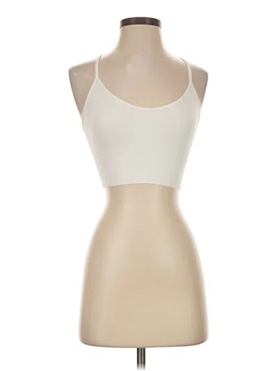 Pre-owned Pro-fit Tank Top Ivory Strapless Neckline Tops