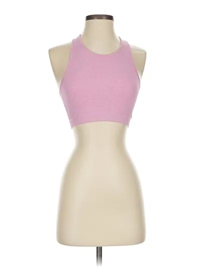 Pre-owned Pro-fit Tank Top Pink Halter Neckline Tops