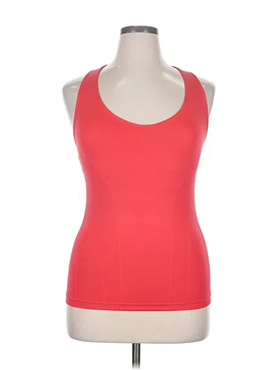 Pre-owned Pro-fit Tank Top Red Halter Neckline Tops