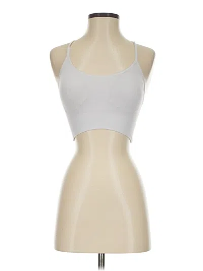 Pre-owned Pro-fit Tank Top Silver Halter Neckline Tops