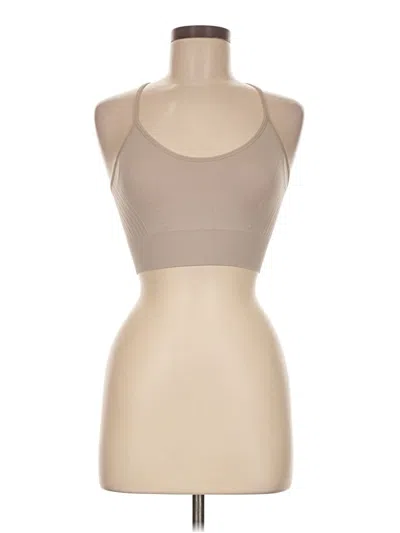 Pre-owned Pro-fit Tank Top Tan Halter Neckline Tops