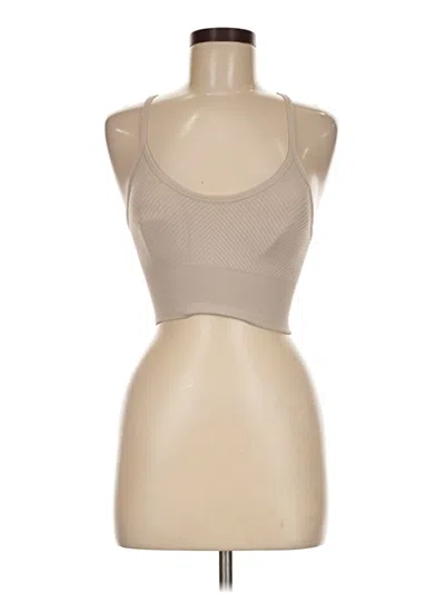 Pre-owned Pro-fit Tank Top Tan Halter Neckline Tops