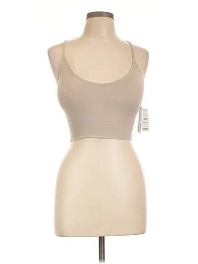 Pro-fit Tank Top Tan Halter Neckline Tops