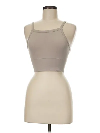 Pre-owned Pro-fit Tank Top Tan Strapless Neckline Tops