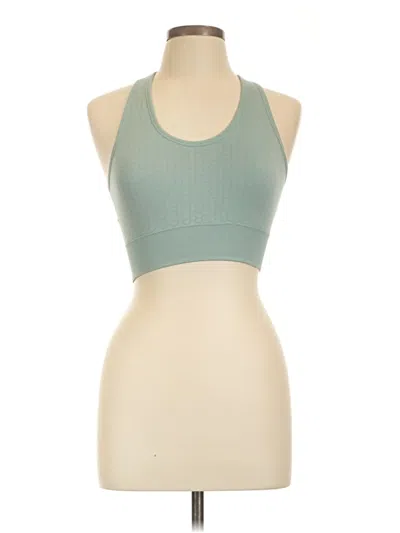Pre-owned Pro-fit Tank Top Teal Halter Neckline Tops