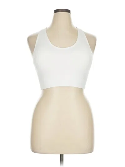 Pre-owned Pro-fit Tank Top White Halter Neckline Tops