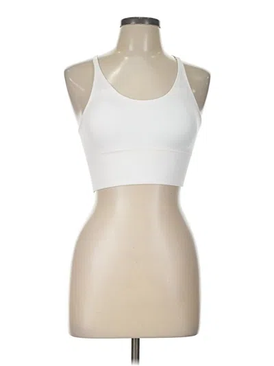 Pre-owned Pro-fit Tank Top White Halter Neckline Tops