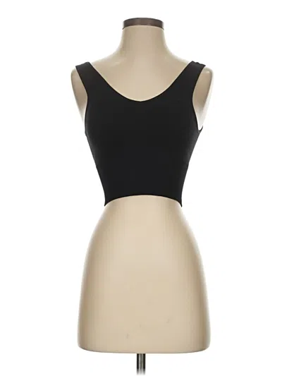 Pre-owned Pro-fit Tube Top Black Strapless Neckline Tops