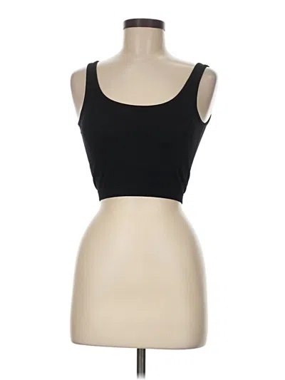 Pre-owned Pro-fit Tube Top Black Strapless Neckline Tops