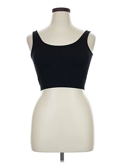 Pre-owned Pro-fit Tube Top Black Strapless Neckline Tops