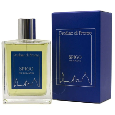 Profumo Di Firenze Unisex Spigo Edp Spray 3.4 oz Fragrances 8055277280220 In Green / White