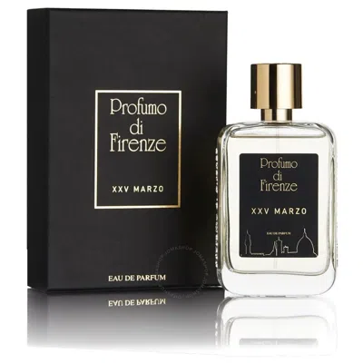Profumo Di Firenze Unisex Xxv Marzo Edp Spray 3.4 oz Fragrances 8055277283115 In White