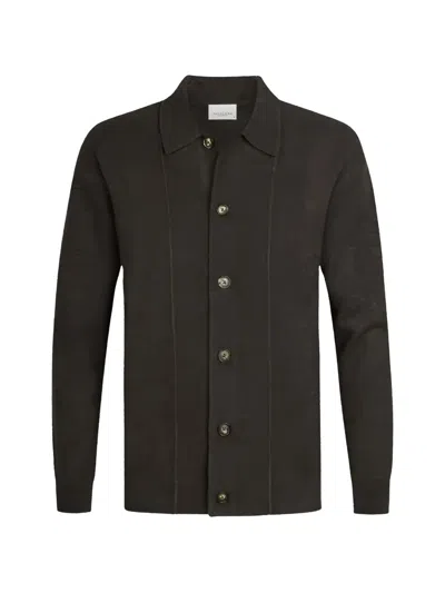 Profuomo Button-up Shirt In Brown