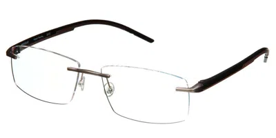 Progear Opt-1101 1 Occhiali Da Vista Oro Per Uomo (solo Montatura)