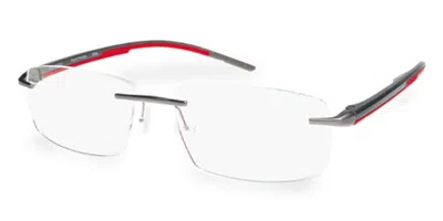 Progear Opt-1101 4 Occhiali Da Vista Gunmetal Per Uomo (solo Montatura) In Gray