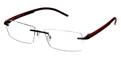 Progear Opt-1102 2 Occhiali Da Vista Neri Per Uomo (solo Montatura) In Black