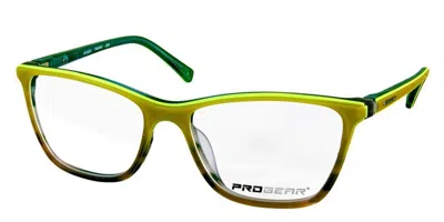 Progear Opt-1132 3 Occhiali Da Vista Verdi Per Uomo (solo Montatura) In Green