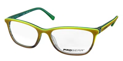 Progear Opt-1133 3 Occhiali Da Vista Verdi Per Uomo (solo Montatura) In Green