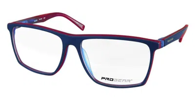 Progear Opt-1136 2 Occhiali Da Vista Blu Per Uomo (solo Montatura) In Multi