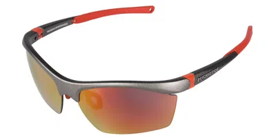 Progear S-1282 Dash 2 5 Occhiali Da Sole Grigi Per Uomo